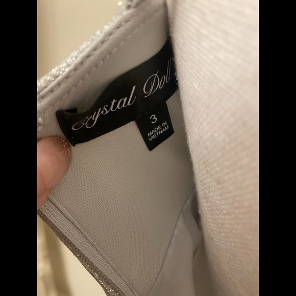 Silver Sparkle Dress - Picture 9 of 9